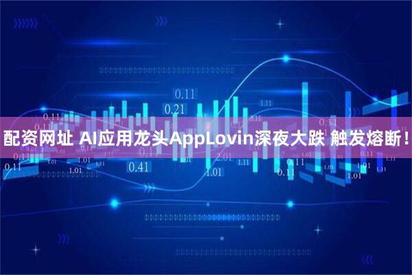 配资网址 AI应用龙头AppLovin深夜大跌 触发熔断！